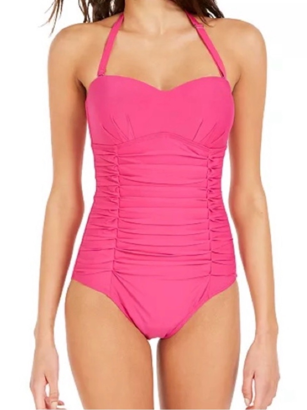 DKNY One Piece Tummy Control Swimsuit